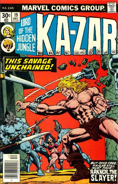 Ka-Zar 1974 #19 - 4.0 - $2.25