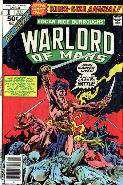 John Carter Warlord of Mars Annual 1977 #1 - 7.0 - $5.00