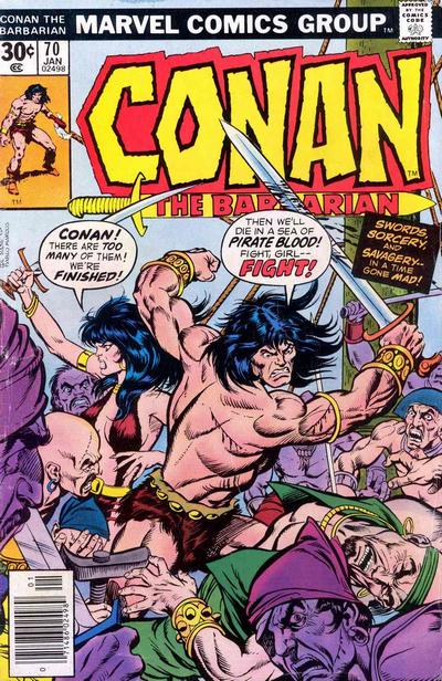 Conan the Barbarian 1970 #70 Regular Edition - 6.0 - $3.00