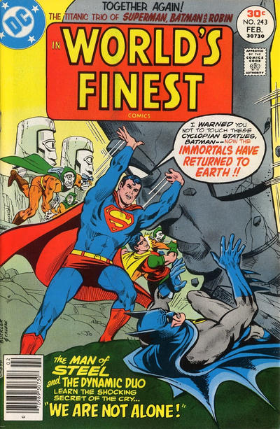 World's Finest Comics 1941 #243 - 6.0 - $4.25