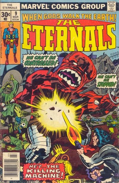 The Eternals 1976 #9 - 4.5 - $6.75