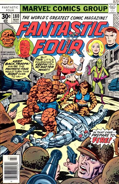Fantastic Four 1961 #180 - 7.0 - $8.50