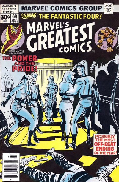 Marvel's Greatest Comics 1969 #69 - 5.0 - $2.50 – Time Warp Comics and ...