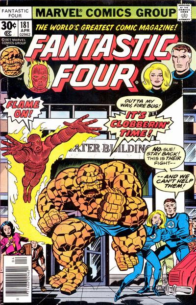 Fantastic Four 1961 #181 - 4.0 - $4.00