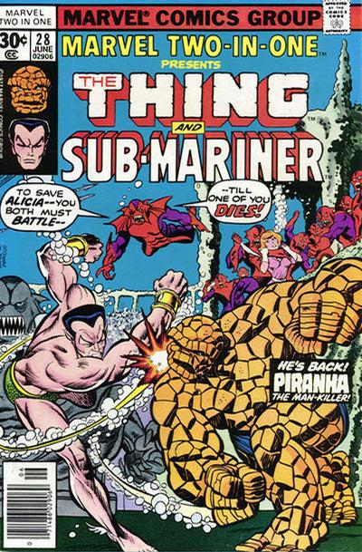 Marvel Two-in-One 1974 #28 30¢ - 4.0 - $3.25