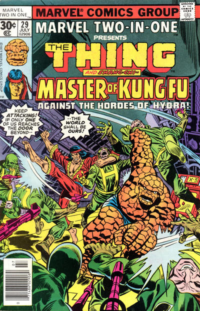 Marvel Two-in-One 1974 #29 30¢ - back issue - $2.75