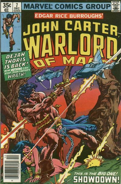 John Carter Warlord of Mars 1977 #7 - 6.5 - $6.75