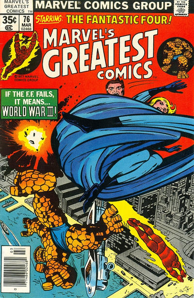 Marvel's Greatest Comics 1969 #76 - 5.0 - $2.75