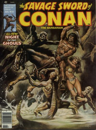 The Savage Sword of Conan 1974 #32 - 4.5 - $4.50