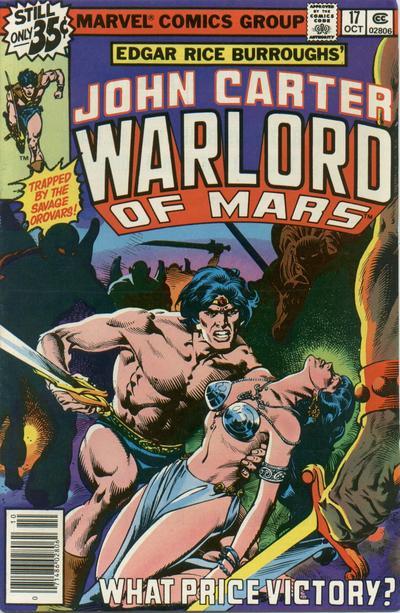 John Carter Warlord of Mars 1977 #17 - 4.0 - $4.00