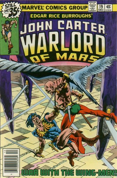 John Carter Warlord of Mars 1977 #19 - 4.0 - $3.25