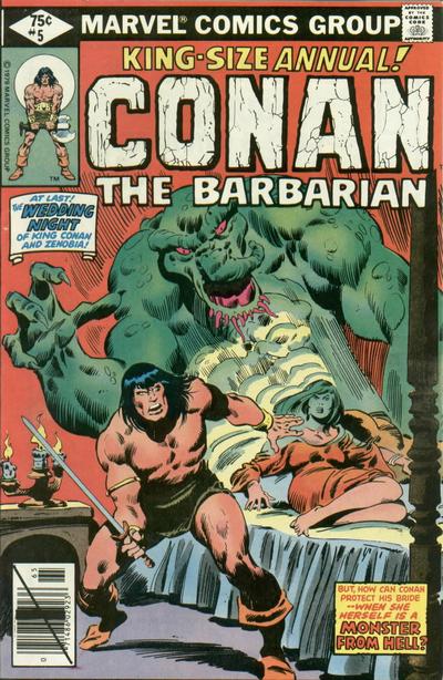 Conan Annual 1973 #5 Direct ed. - 5.0 - $3.00