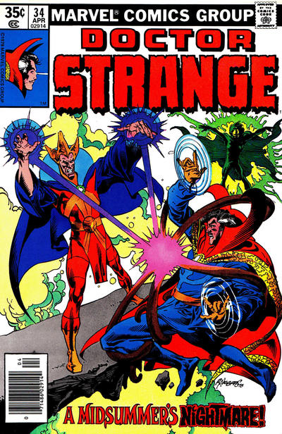 Doctor Strange 1974 #34 Regular Edition - 3.5 - $2.50