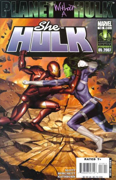 She-Hulk 2005 #18 - back issue - $5.00