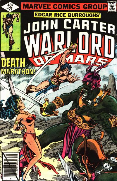 John Carter Warlord of Mars 1977 #27 Direct ed. - 5.0 - $3.75