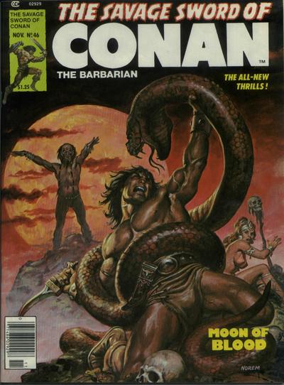 The Savage Sword of Conan 1974 #46 - 3.0 - $3.00