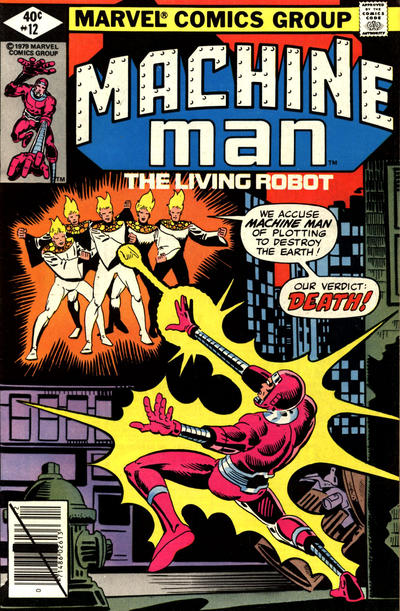 Machine Man 1978 #12 Direct ed. - 6.0 - $3.50