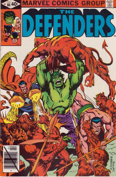The Defenders 1972 #80 Direct ed. - 5.0 - $4.00