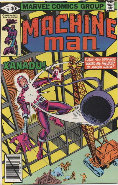 Machine Man 1978 #13 Direct ed. - 7.5 - $5.00