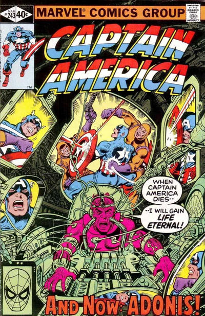 Captain America 1968 #243 Direct ed. - 3.5 - $4.50
