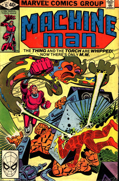 Machine Man 1978 #15 Direct ed. - back issue - $3.25