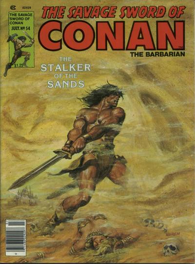 The Savage Sword of Conan 1974 #54 - 7.0 - $4.00