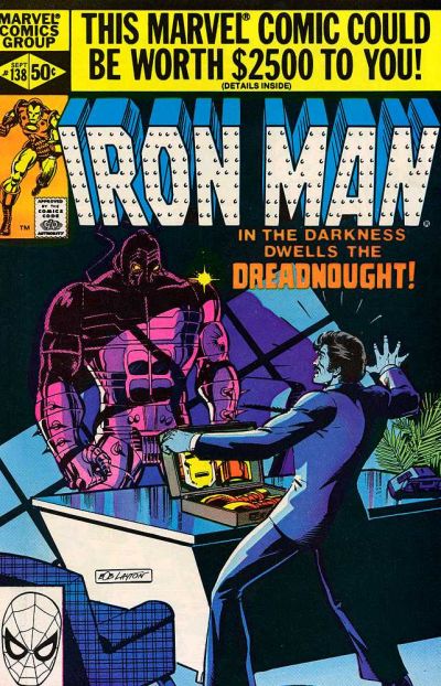Iron Man 1968 #138 Direct ed. - back issue