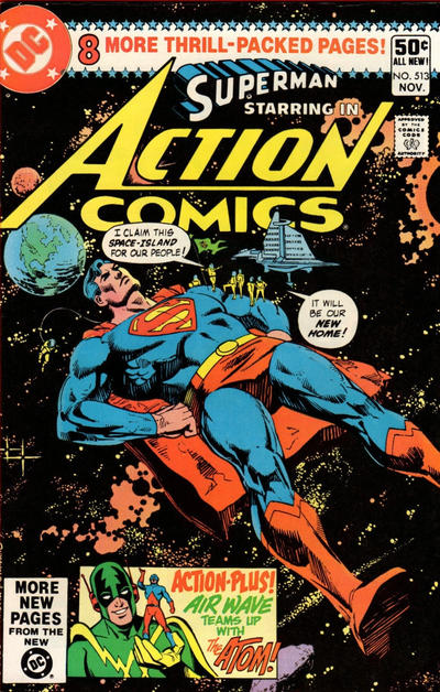 Action Comics 1938 #513 Direct ed. - 3.5 - $2.75