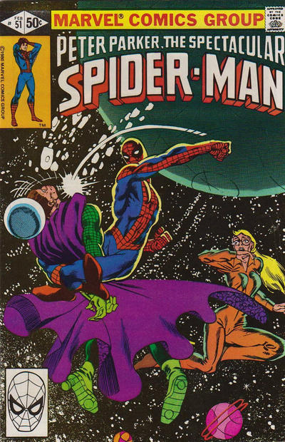 The Spectacular Spider-Man 1976 #51 Direct ed. - 4.5 - $2.25