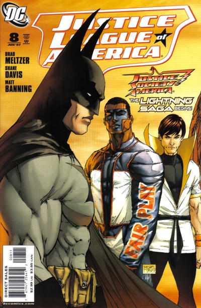 Justice League of America 2006 #8 Michael Turner Cover - back issue - $3.25