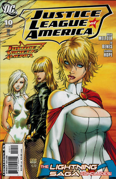 Justice League of America 2006 #10 Standard Cover - back issue - $3.25