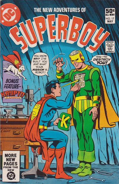The New Adventures of Superboy 1980 #17 Direct ed. - back issue - $2.00