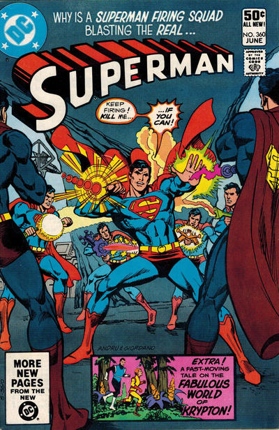 Superman 1939 #360 Direct ed. - 5.5 - $5.50