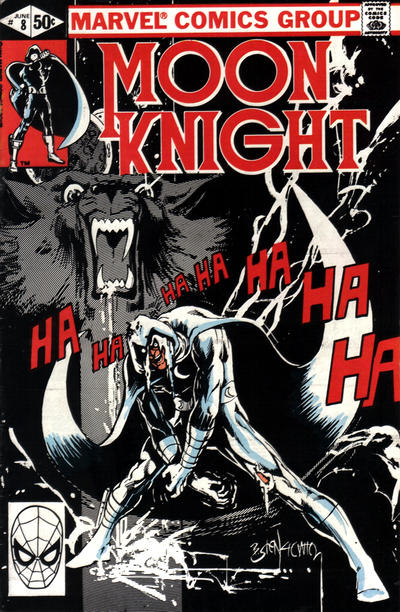 Moon Knight 1980 #8 Direct ed. - 5.0 - $7.00