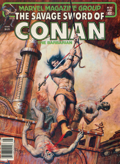 The Savage Sword of Conan 1974 #67 - 3.5 - $1.75