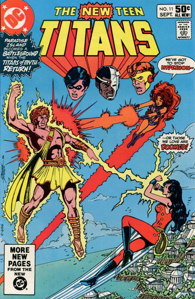 The New Teen Titans 1980 #11 Direct ed. - back issue - $3.00