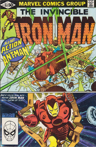 Iron Man 1968 #151 Direct ed. - back issue