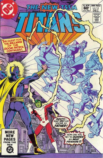 The New Teen Titans 1980 #14 Direct ed. - back issue - $3.25