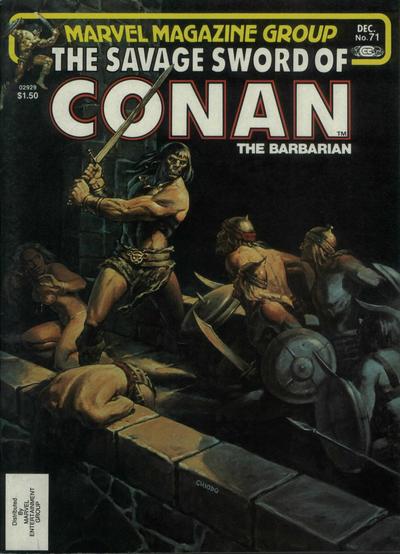 The Savage Sword of Conan 1974 #71 Direct ed. - 2.5 - $1.25