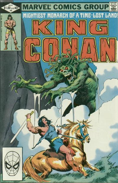 King Conan 1980 #9 Direct ed. - back issue - $4.50