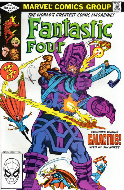 Fantastic Four 1961 #243 Direct ed. - 4.0 - $8.00