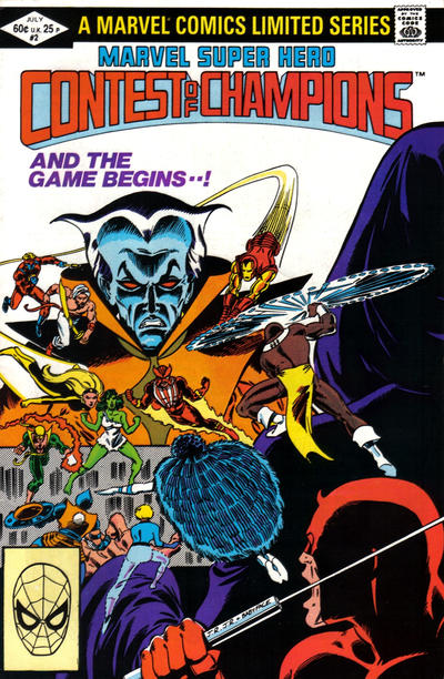 Marvel Super Hero Contest of Champions 1982 #2 Direct ed. - 2.5 - $4.00