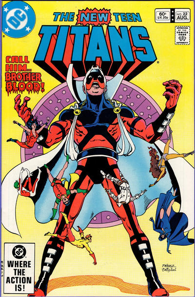The New Teen Titans 1980 #22 Direct ed. - back issue - $1.50