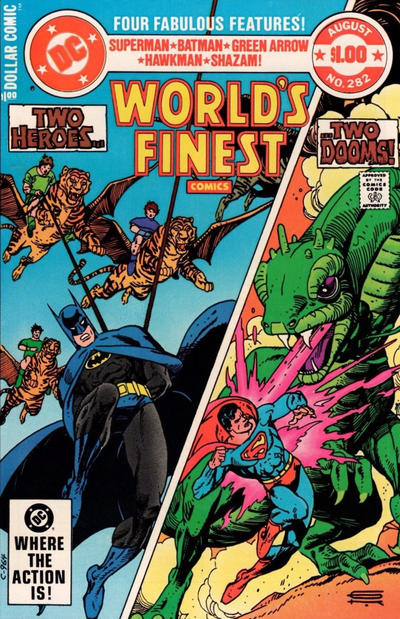 World's Finest Comics 1941 #282 Direct ed. - 4.0 - $4.00