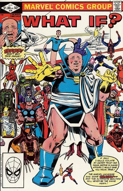 What If? 1977 #34 Direct ed. - back issue - $2.25