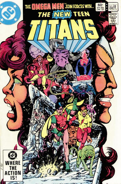 The New Teen Titans 1980 #24 Direct ed. - back issue - $2.25