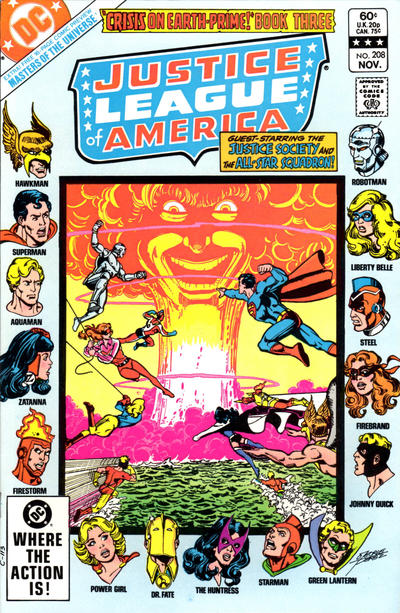 Justice League of America 1960 #208 Direct ed. - back issue - $1.75