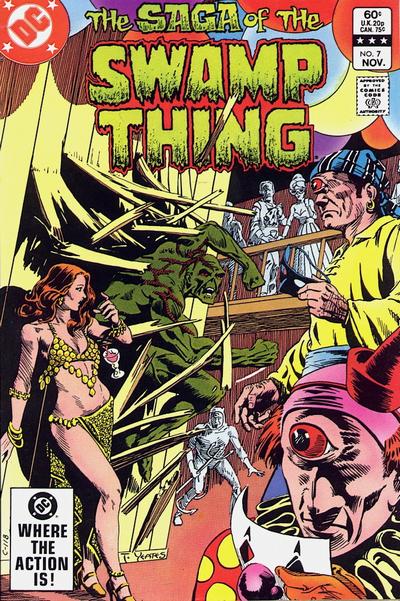 The Saga of Swamp Thing 1982 #7 Direct ed. - 3.5 - $1.75