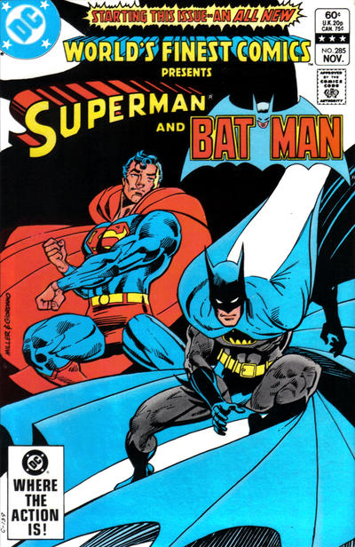 World's Finest Comics 1941 #285 Direct ed. - 3.5 - $2.00
