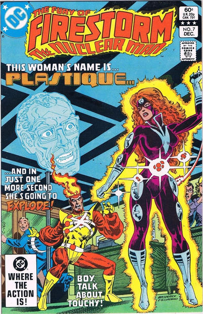 The Fury of Firestorm 1982 #7 Direct ed. - 5.5 - $5.50